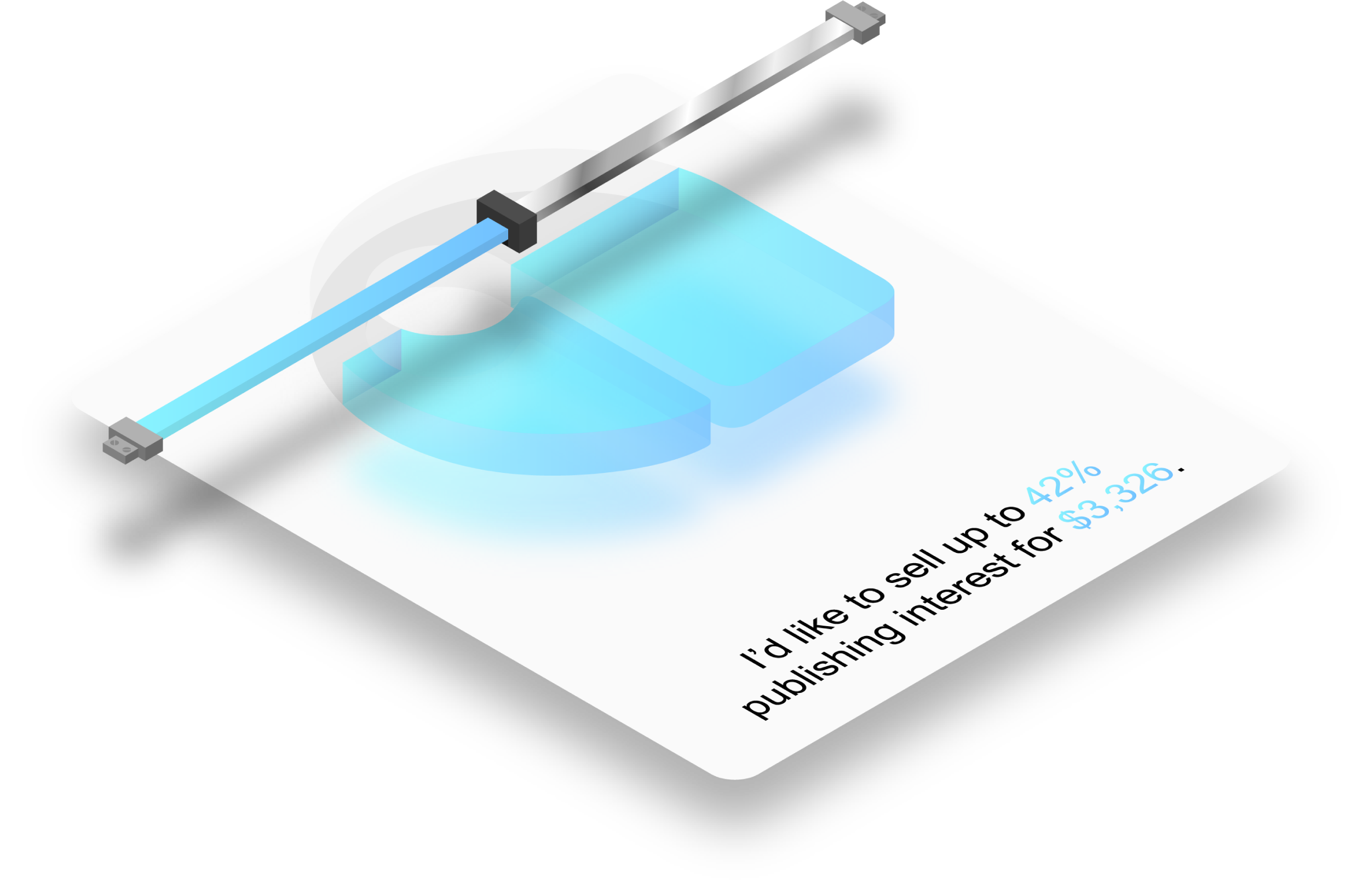 step 2 Use our sliding scale tool to set the price for your songs.